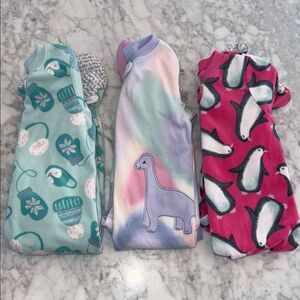 CARTER’S FOOTIE PJ BUNDLE 2T